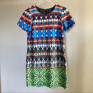 J.Crew Silk Patterned Dress